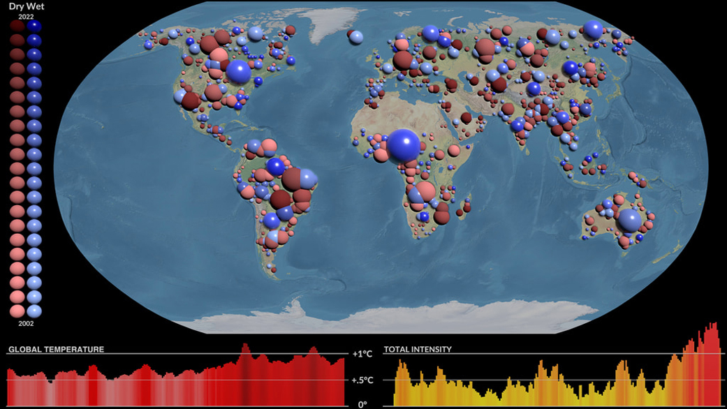 Warming Makes Droughts, Extreme Wet Events More Frequent, Intense