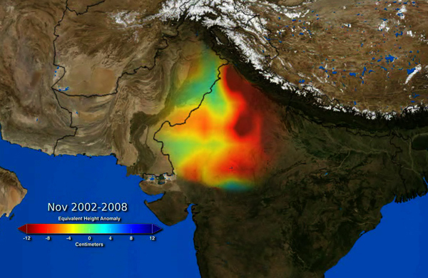 GRACE Unlocks Secret to Northern India's Vanishing Water
