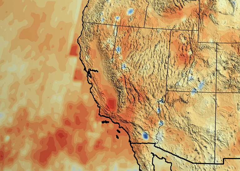 A new NASA study concludes that California accumulated a debt of about 20 inches of precipitation between 2012 and 2015.